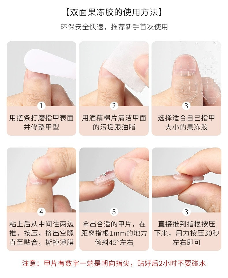 Pure Desire Swarovski Nail Art Heavy Craft High-end Chain Beads Pure Handmade Hot-selling Wearable Nail Stickers Detachable Style